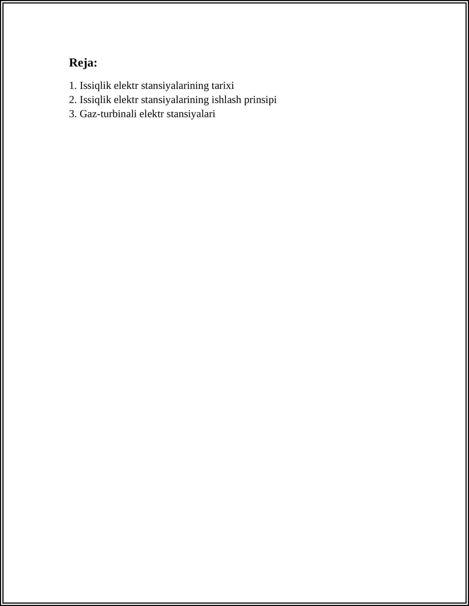 Issiqlik Elektr Stansiyalari 2