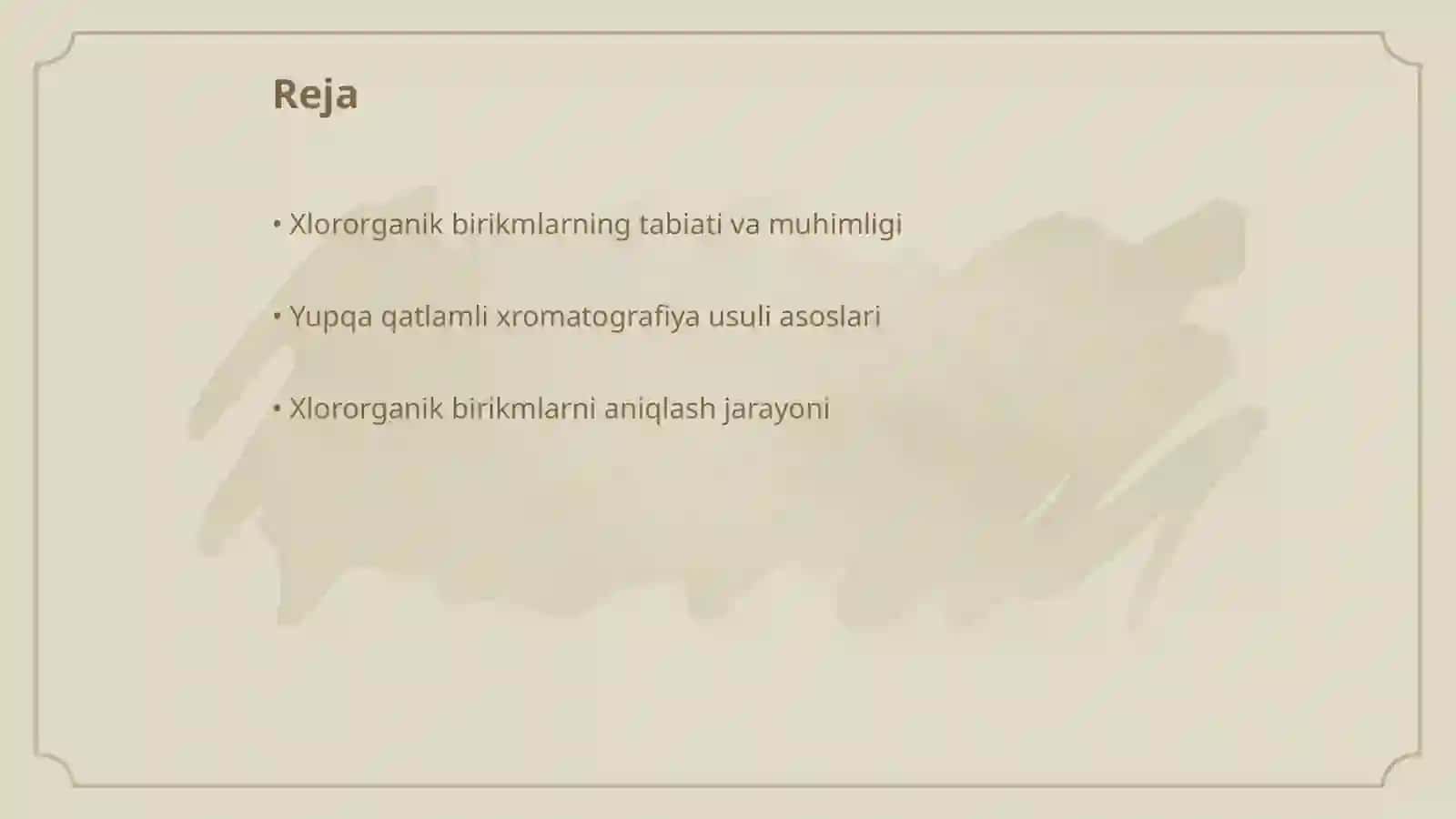 Xlororganik birikmlarning tabiati va muhimligi 2
