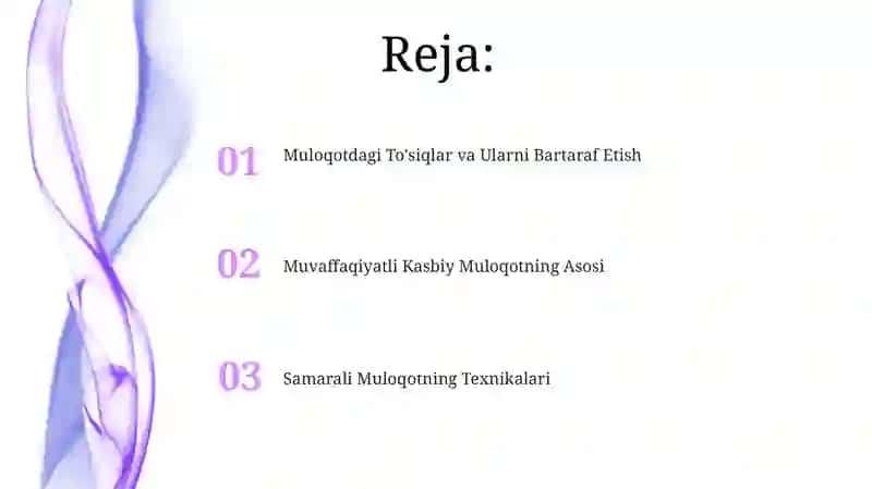 Muloqotni Muvaffaqiyatli O'rganish 2