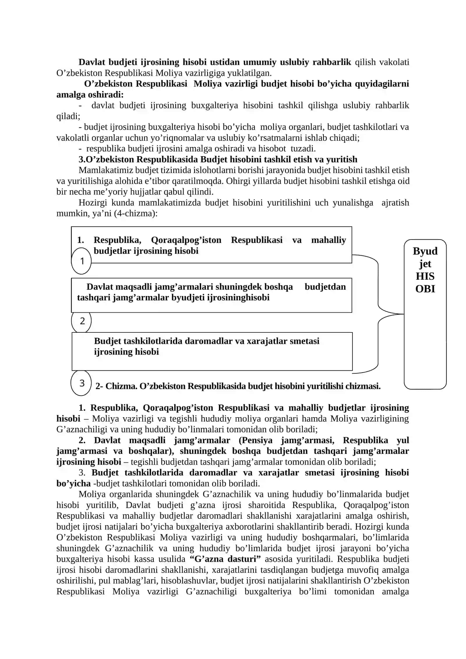 "BYUDJET HISOBI" FANINING PREDMETI VA METODI 2