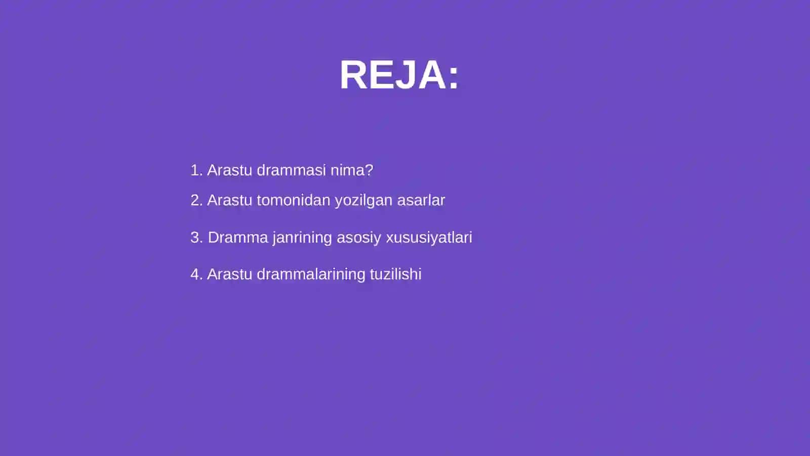 Arastu drammasi toʻgʻrisida 2