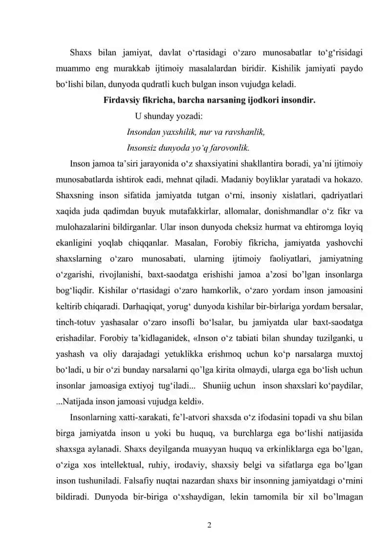 I. A. Karimov asarlarida davlat va huquq 2