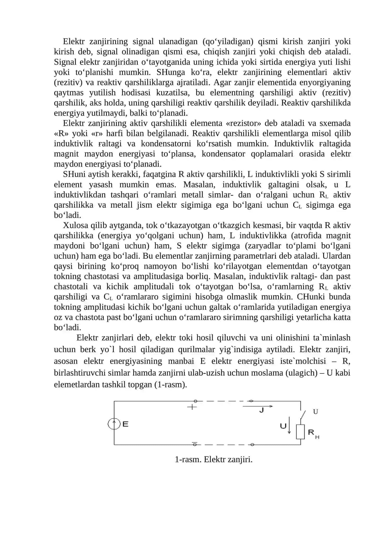 Elektr zanjiri 2