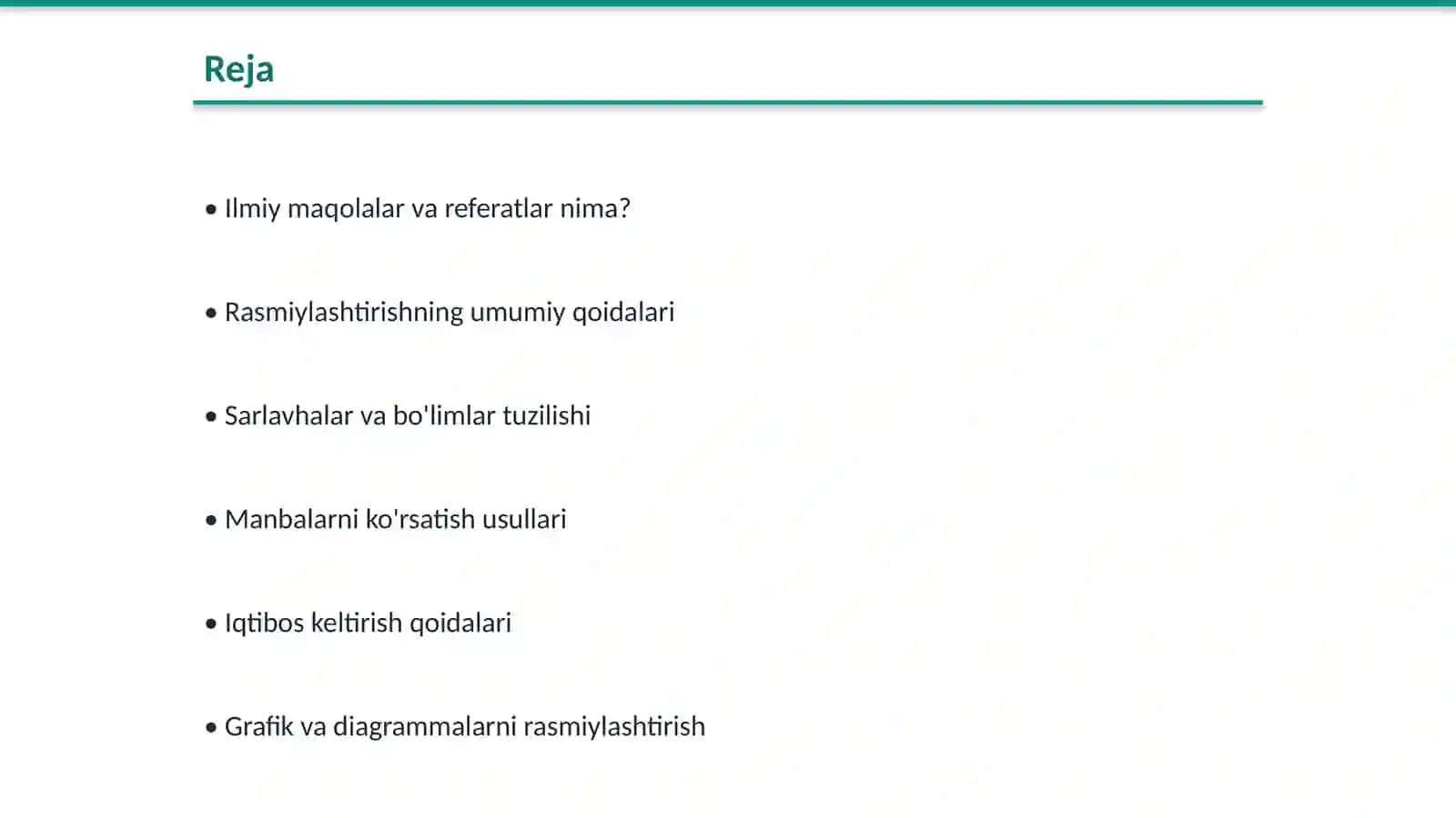Ilmiy maqola va referatlarni rasmiylashtirish qoidalari 2