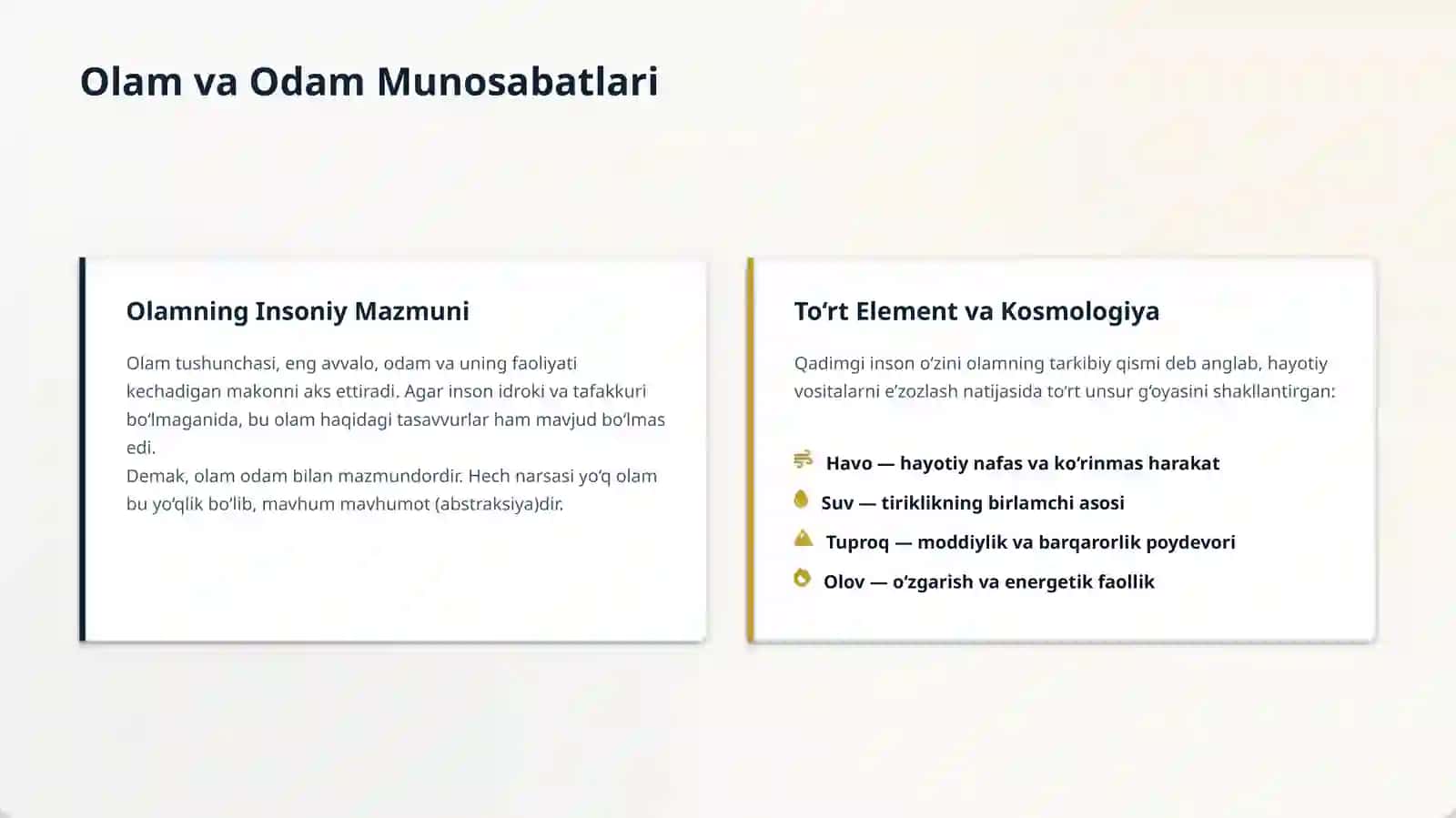 ONTOLOGIYA ASOSLARI 2