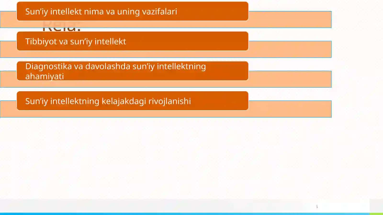 Tibbiyotda sun’iy intellektning o’rni 2