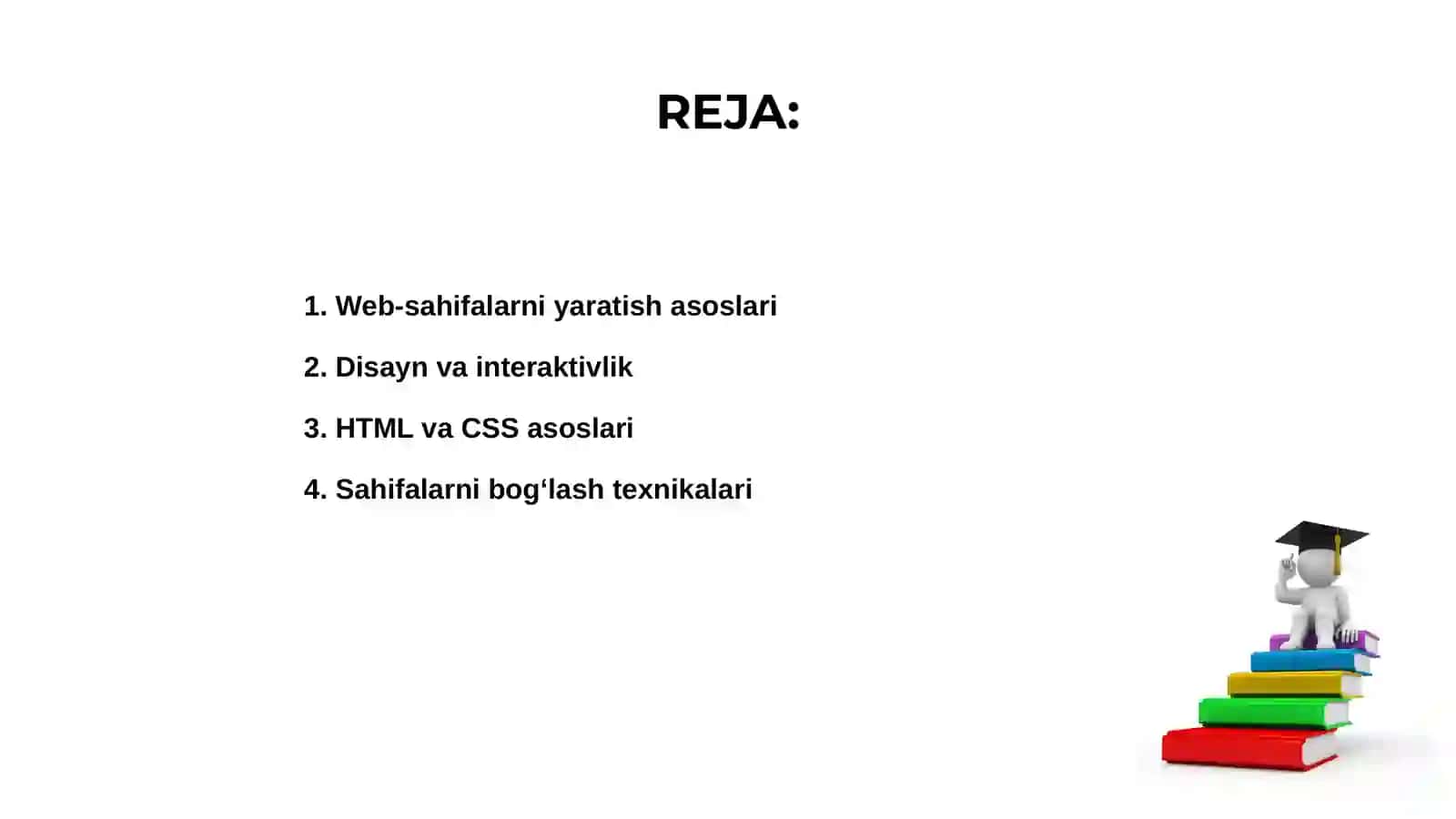 WEB-sahifalarni yaratish asoslari 2