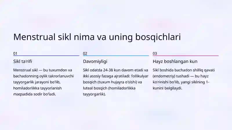 Menstrual sikl 2