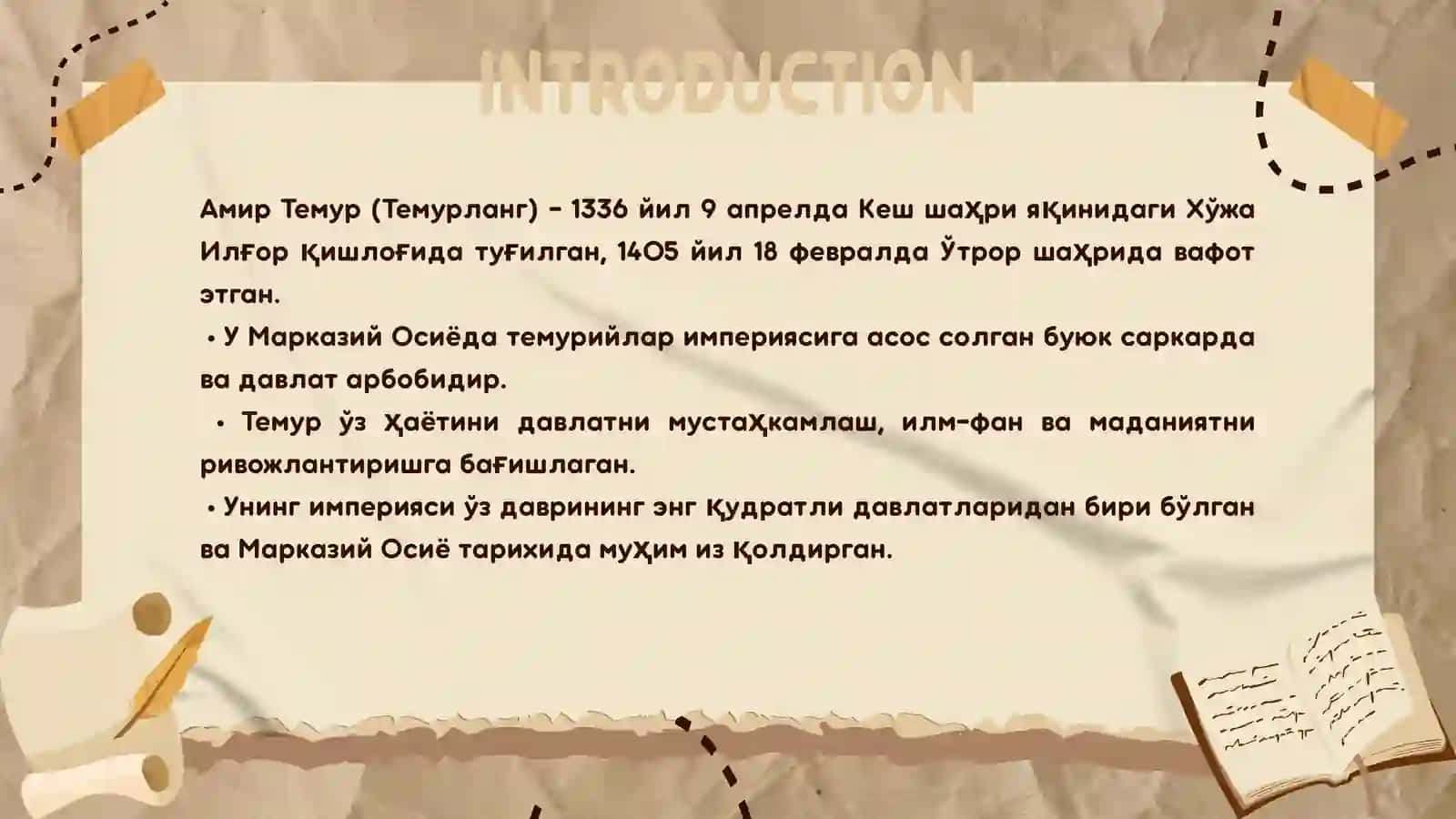 Amir Temur 2