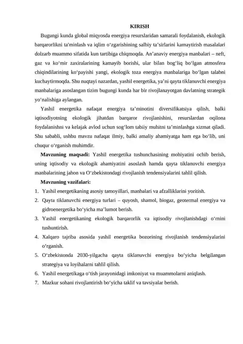 Yashil energetika 2