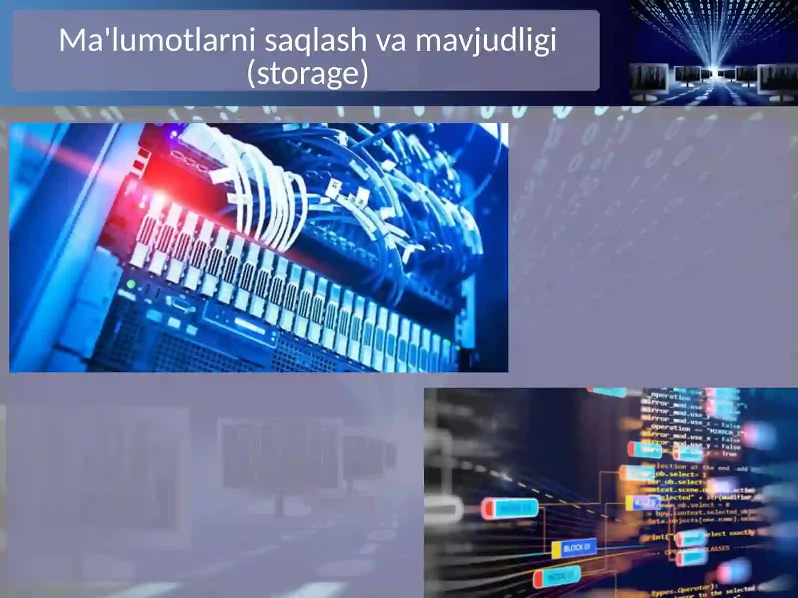 Server va server ustkunlari 2
