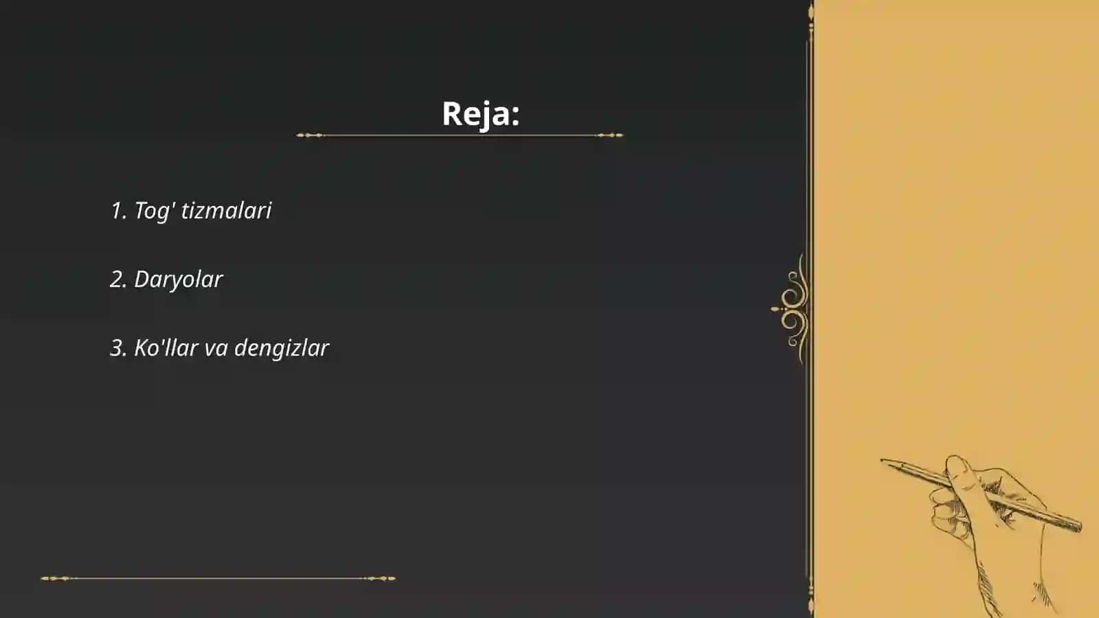 Yevrosiyo relyefi 2