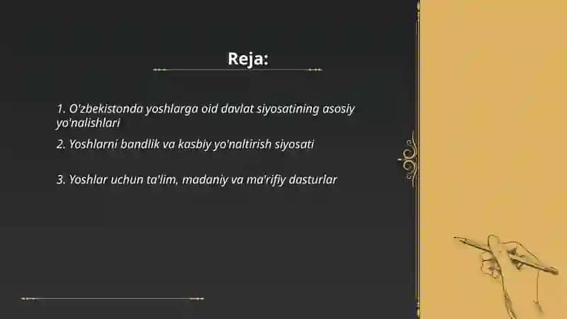 Ozbekiston Respublikasida Ta'lim sohasida amalga oshirilgan islohatlar 2