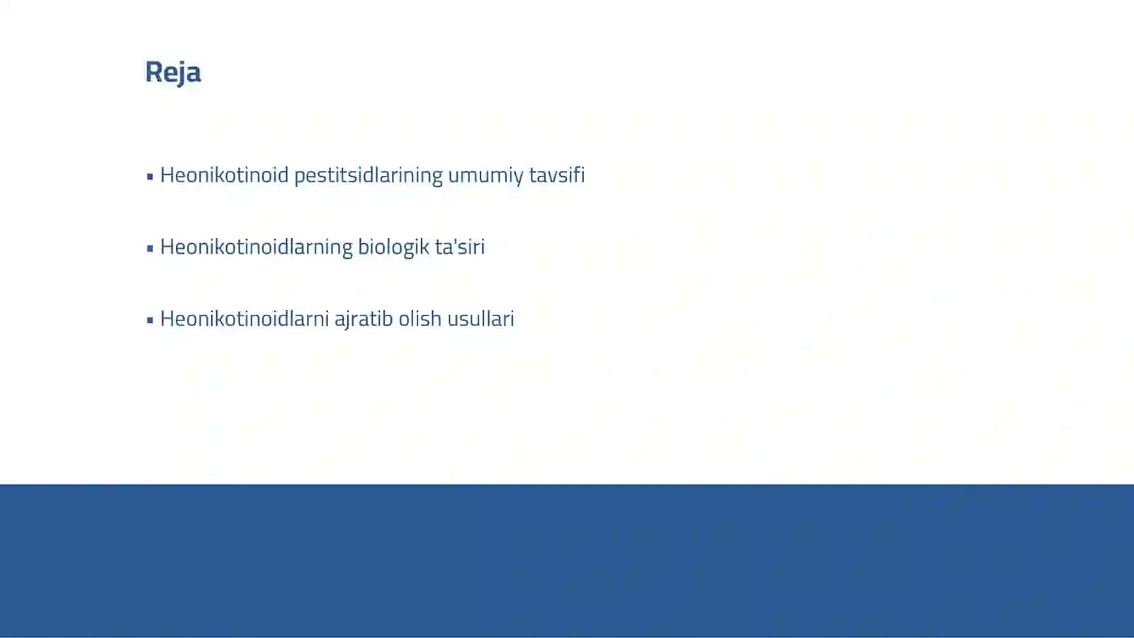 Heonikotinoid pestitsidlar 2
