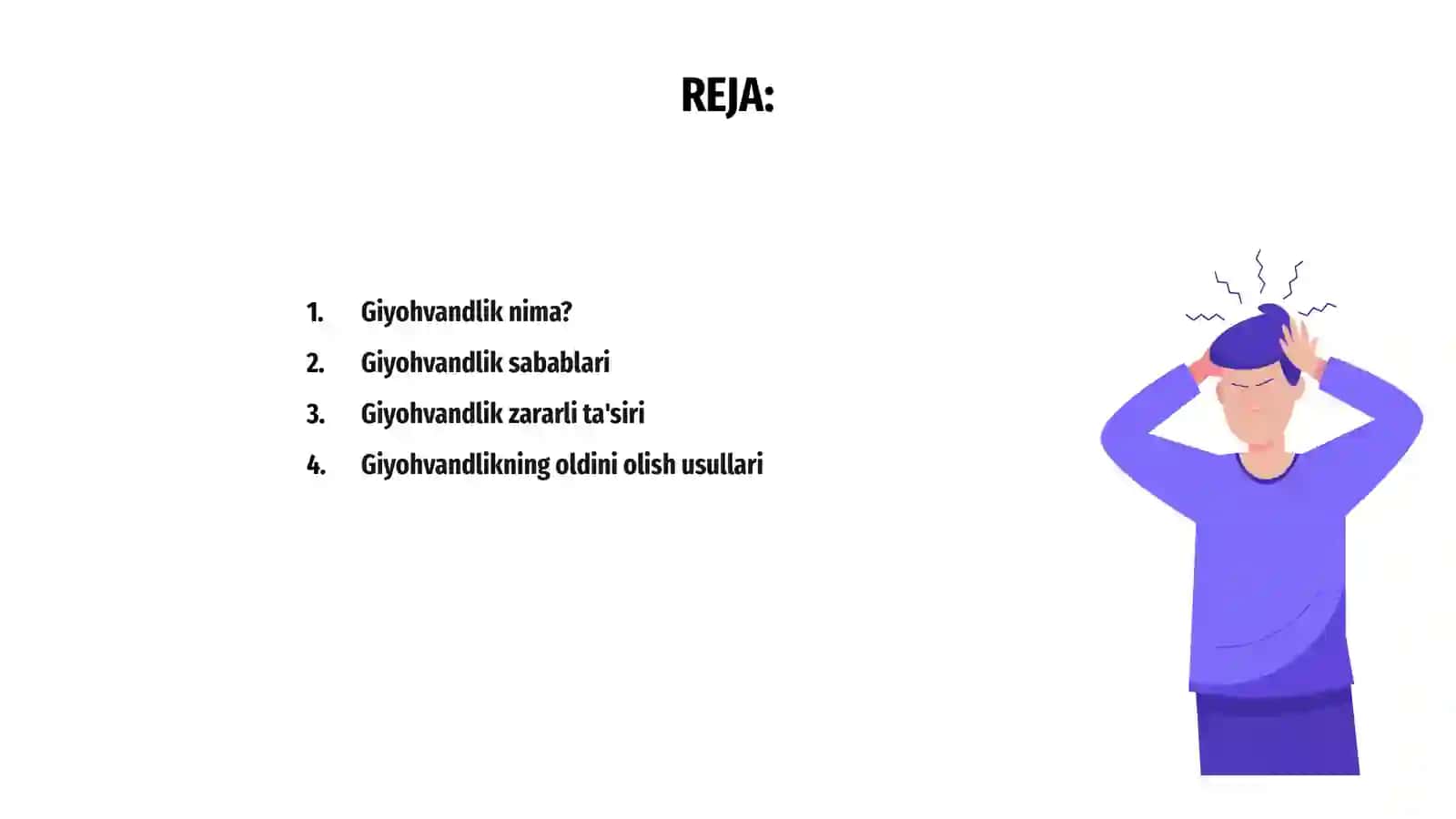 Giyohvandlika nima? 2
