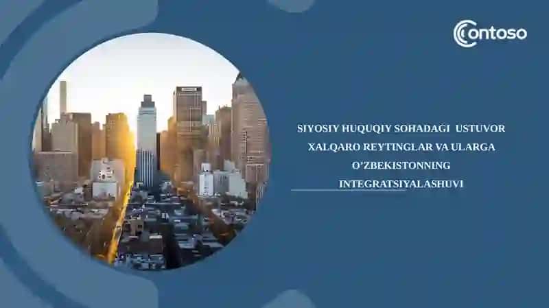 O'zbekistonning integratsiyalashuvi 2