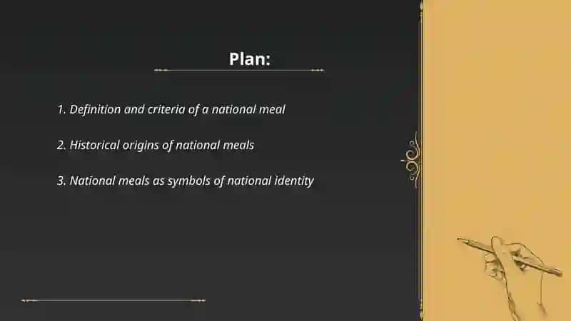 National meals 2