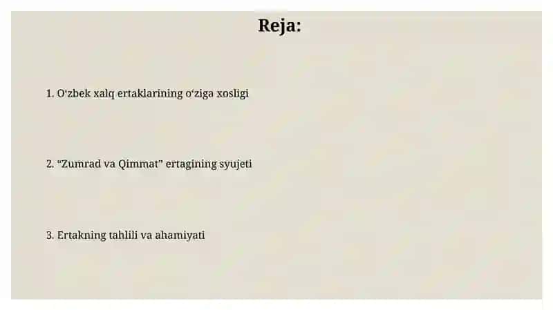 Zumrad va Qimmat 2