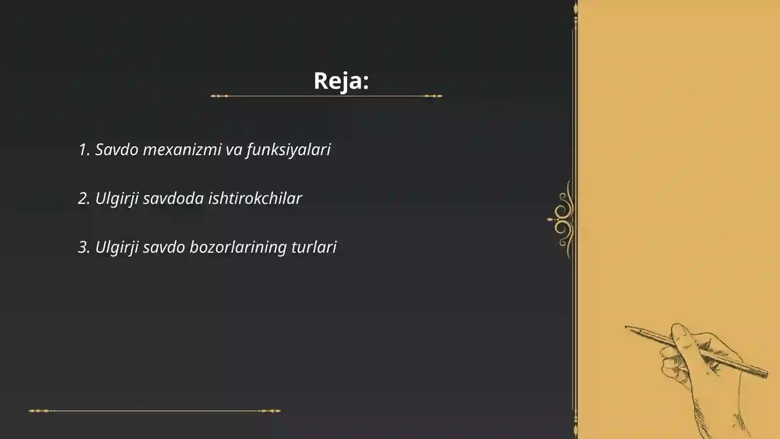 Ulgirji savdo va ularning funknsiyalari 2