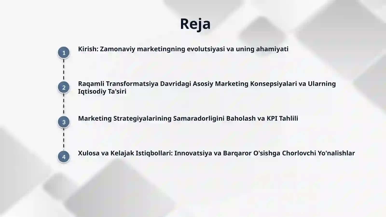 Marketingning zamonaviy konsepsiyalari 2