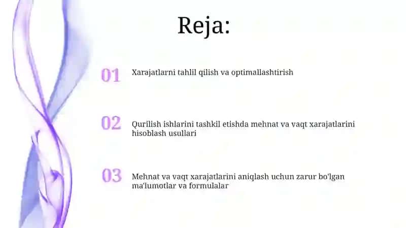Umumiy xarajatlarni tahlil qilish 2