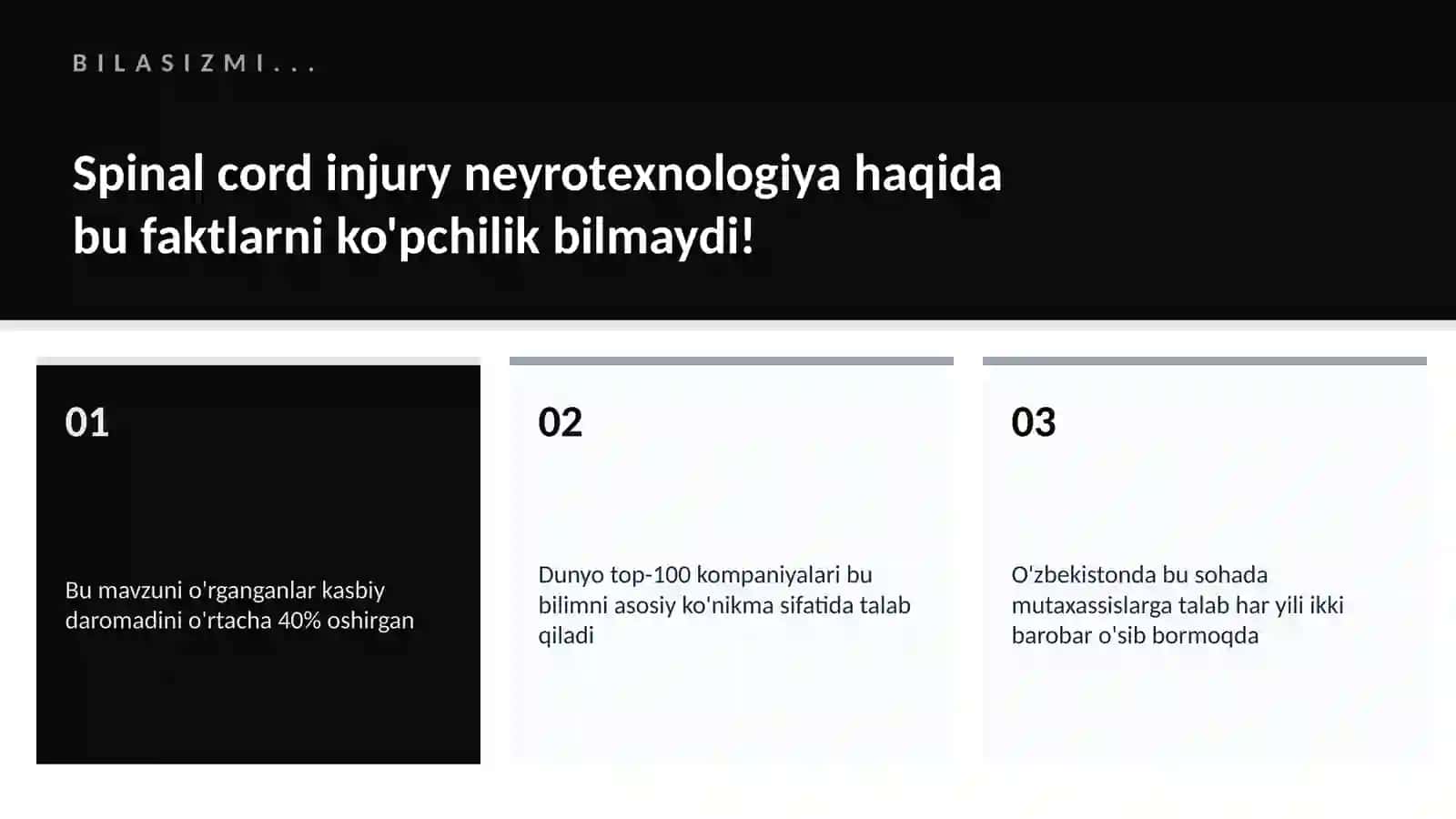 Spinal cord injury neyrotexnologiya 2