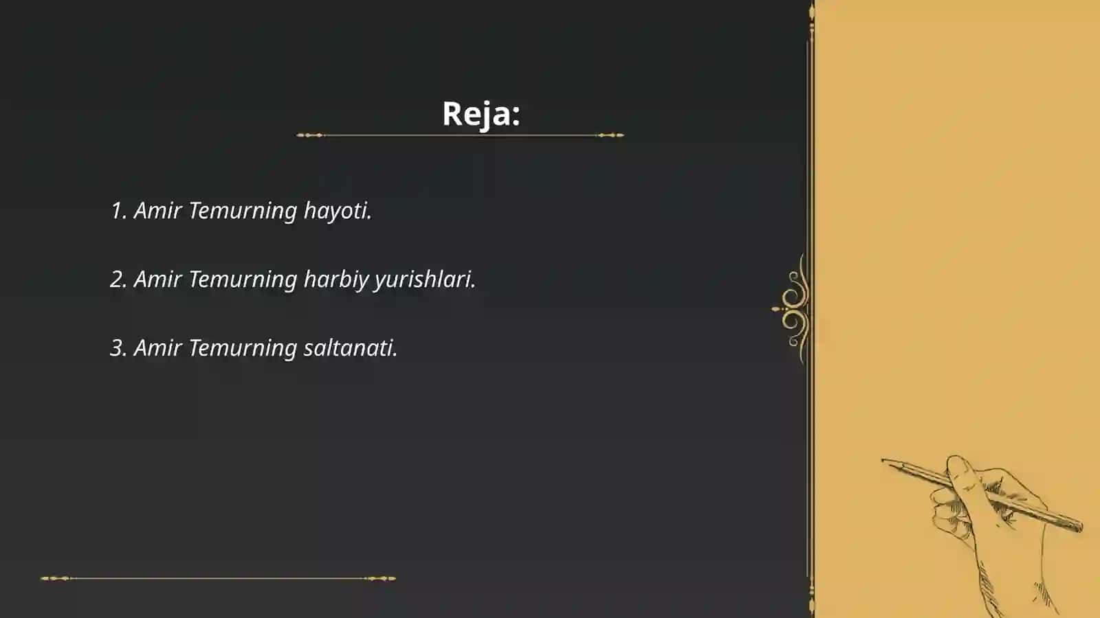 Amir Temur 2