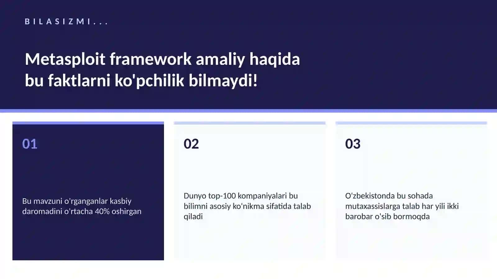 Metasploit framework amaliy 2