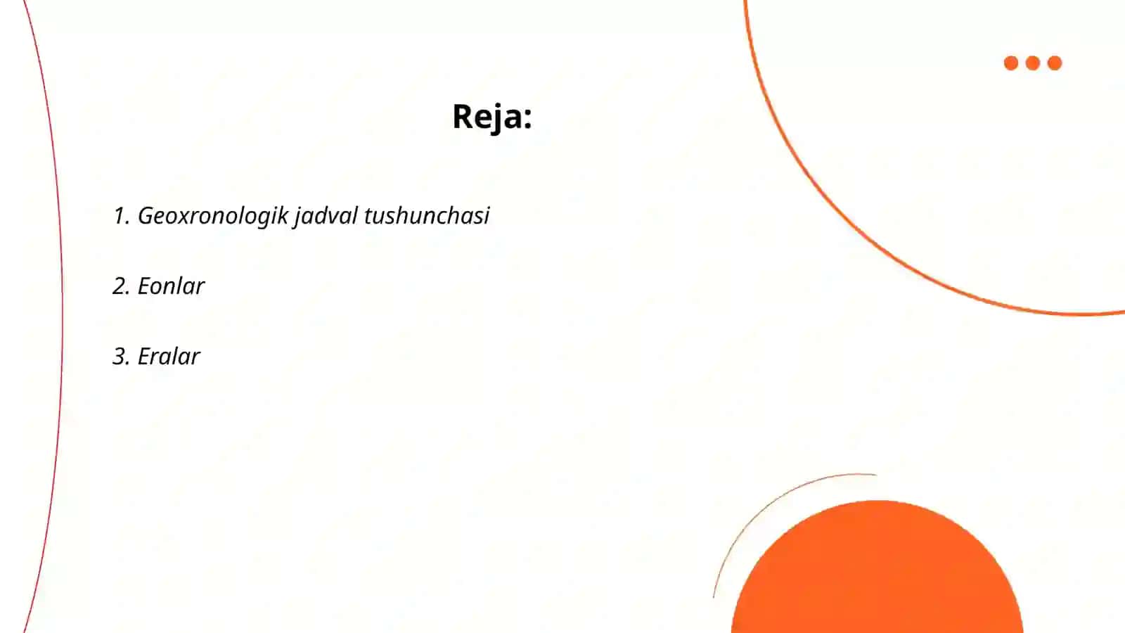Geoxronologik jadval 2