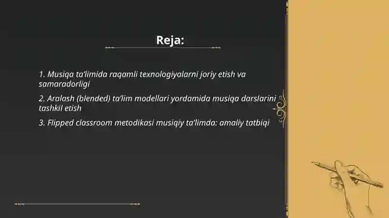 Kasbiy faoliyatda inovatsion yondashuvlar va pedagogik yangilanishlar(musiqa fani misolida) 2