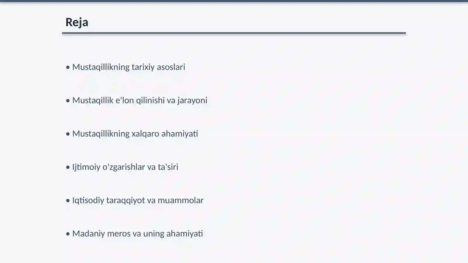 Mustaqillikning tarixiy asoslari 2