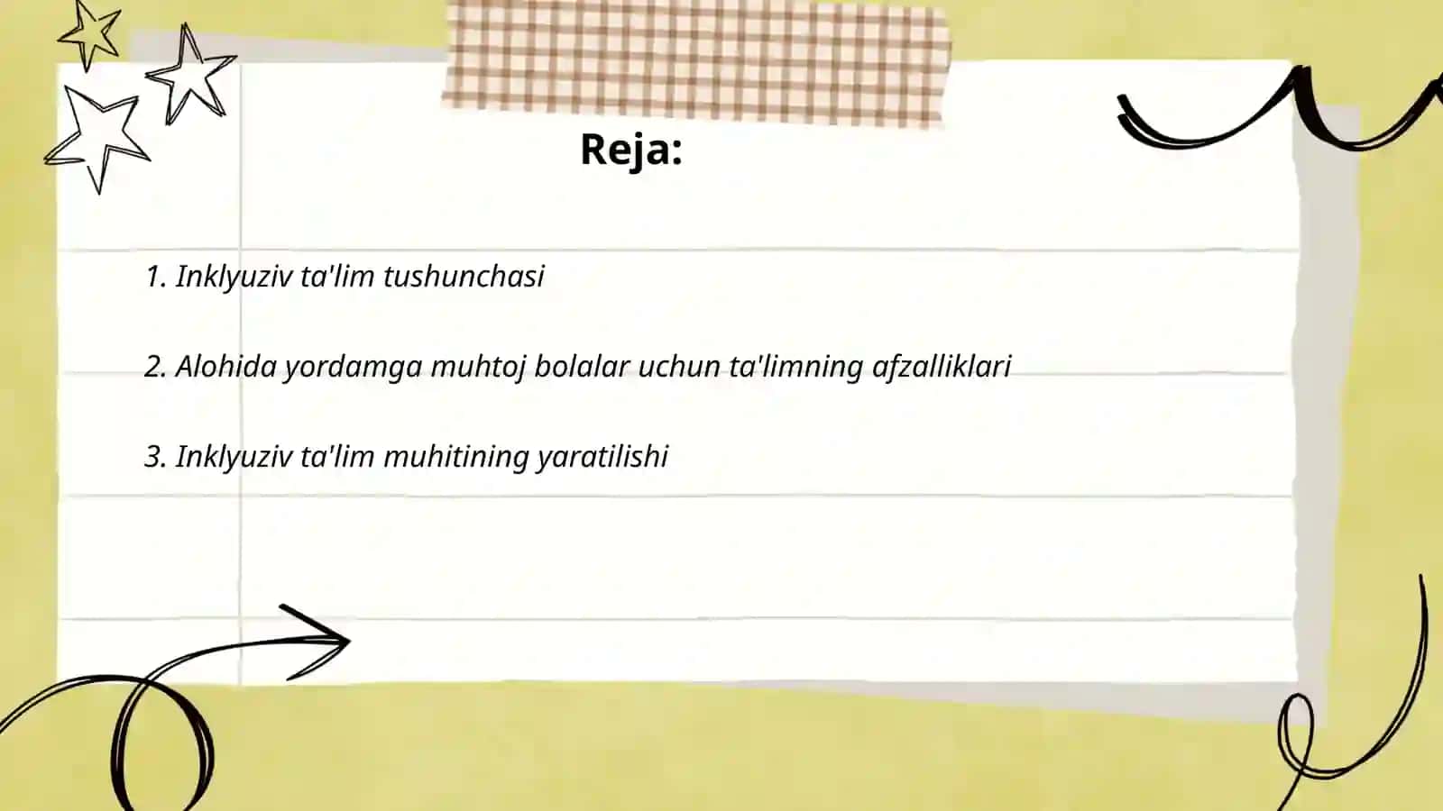 Inklyuziv talim tushunchasi 2