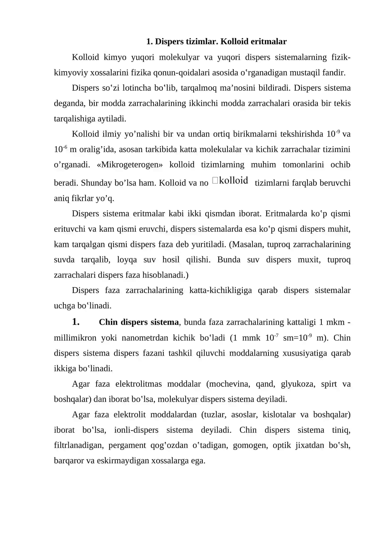 Neftning kolloid xossalari 2