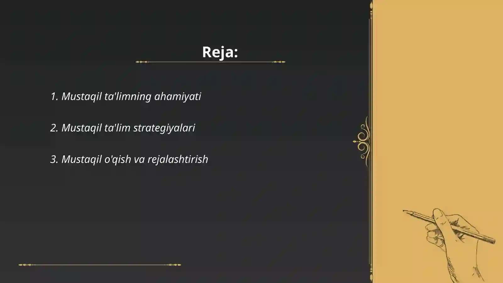 Mustaqil ta'lim 2