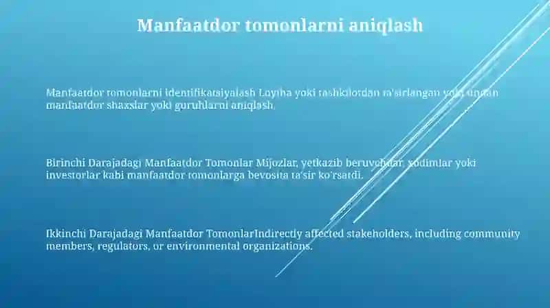 Manfaatdor Tomonlar 2