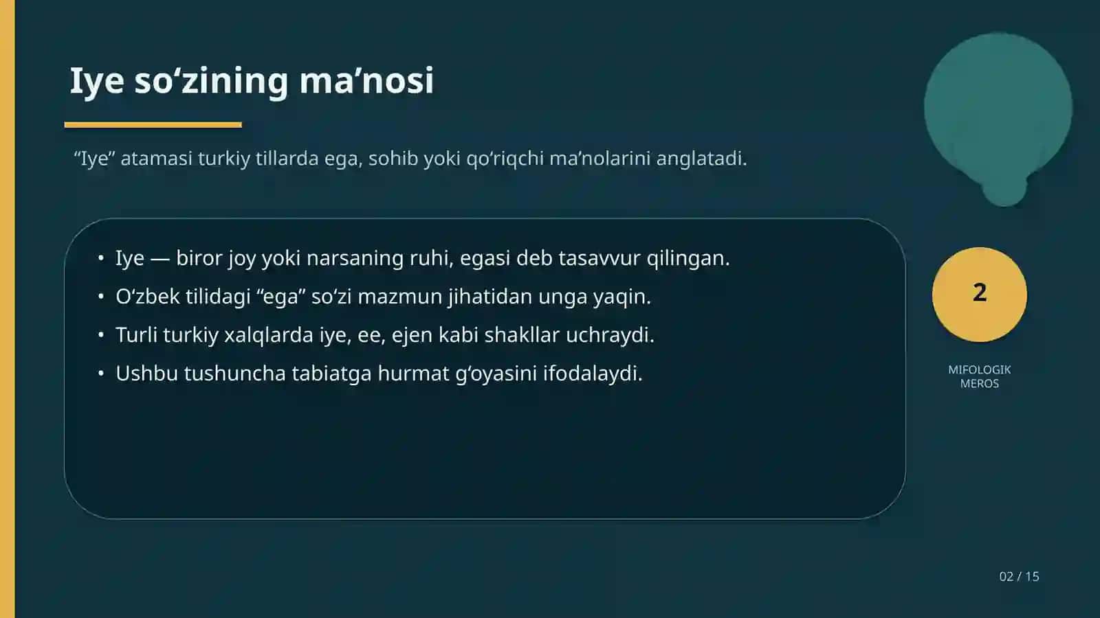 IYESENLAR DUNYOSI 2