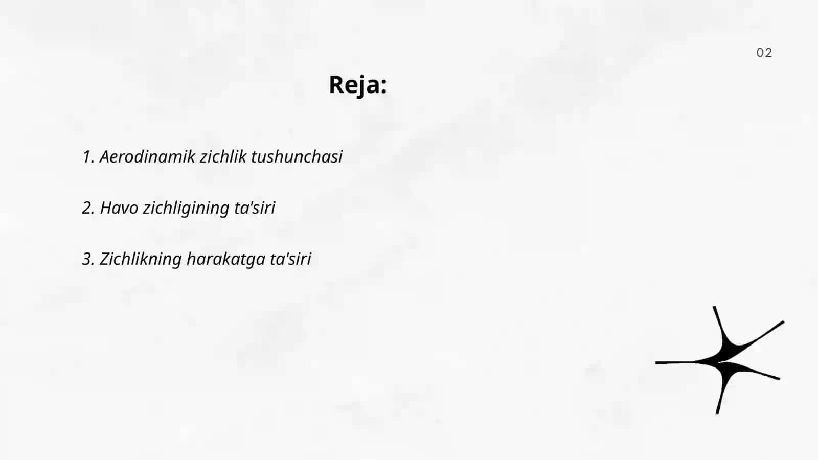 Ayrodinamik zichlik 2