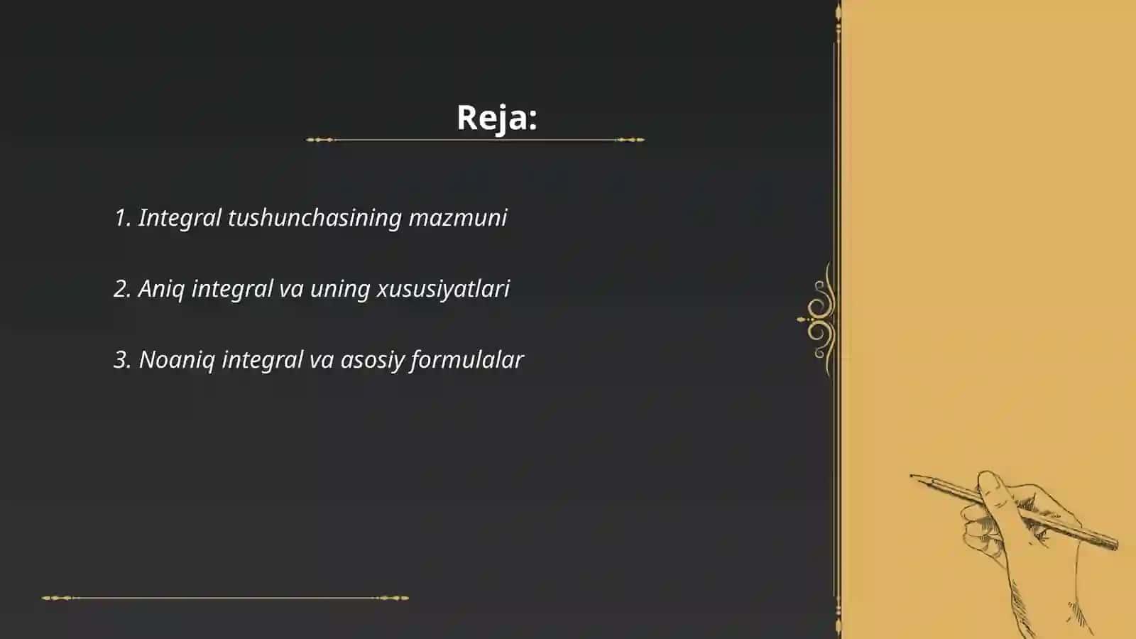 Integral tushunchasi kiritish metodikasi 2