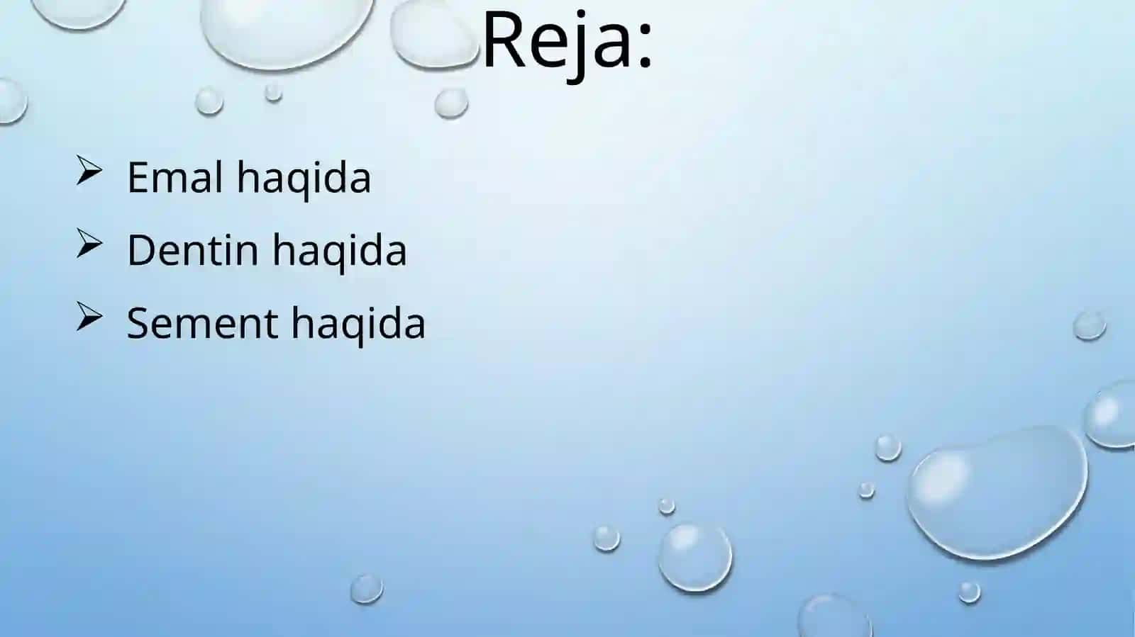 TISH GISTALOGIYASI 2