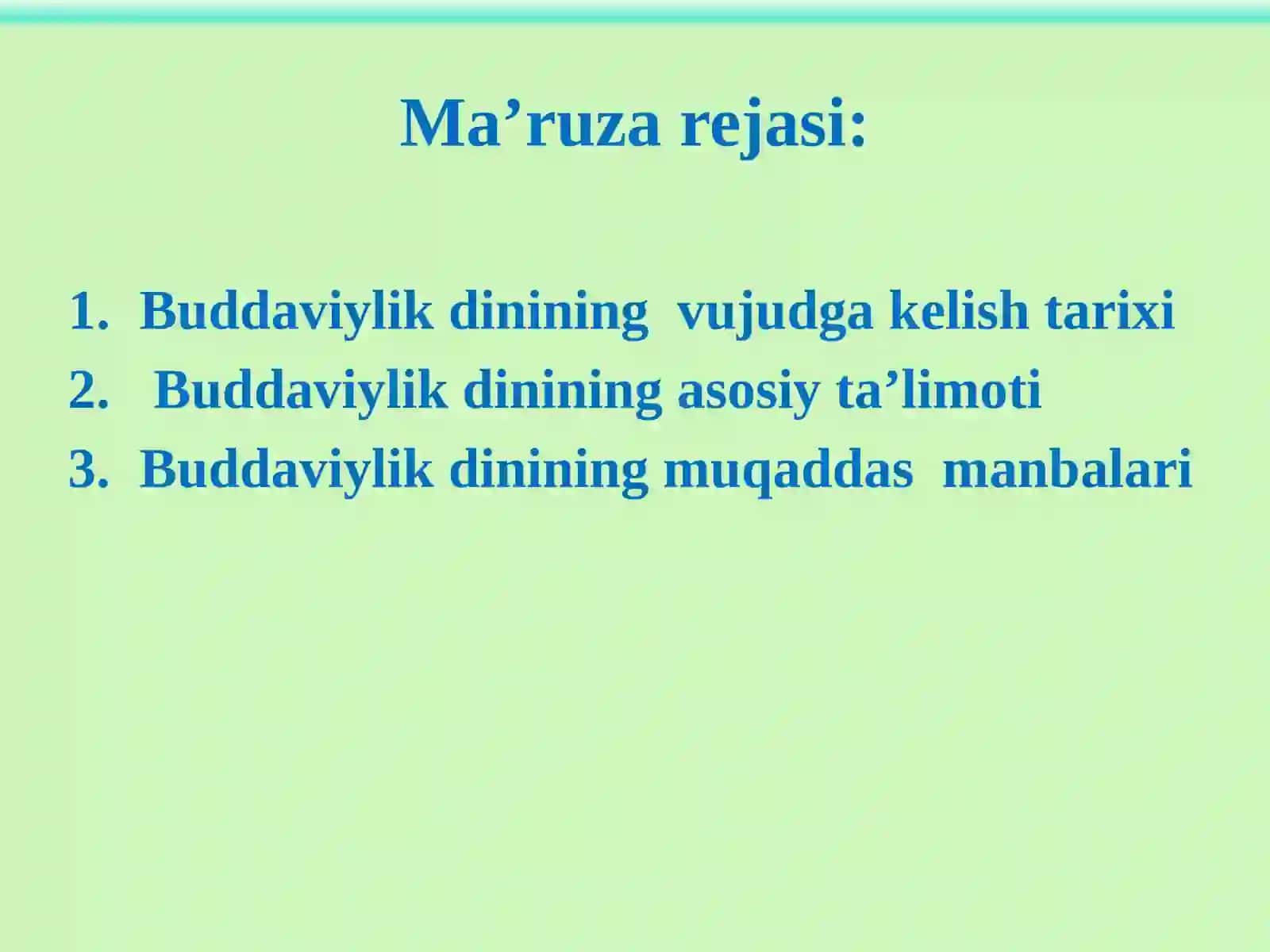 Buddaviylik dini 2