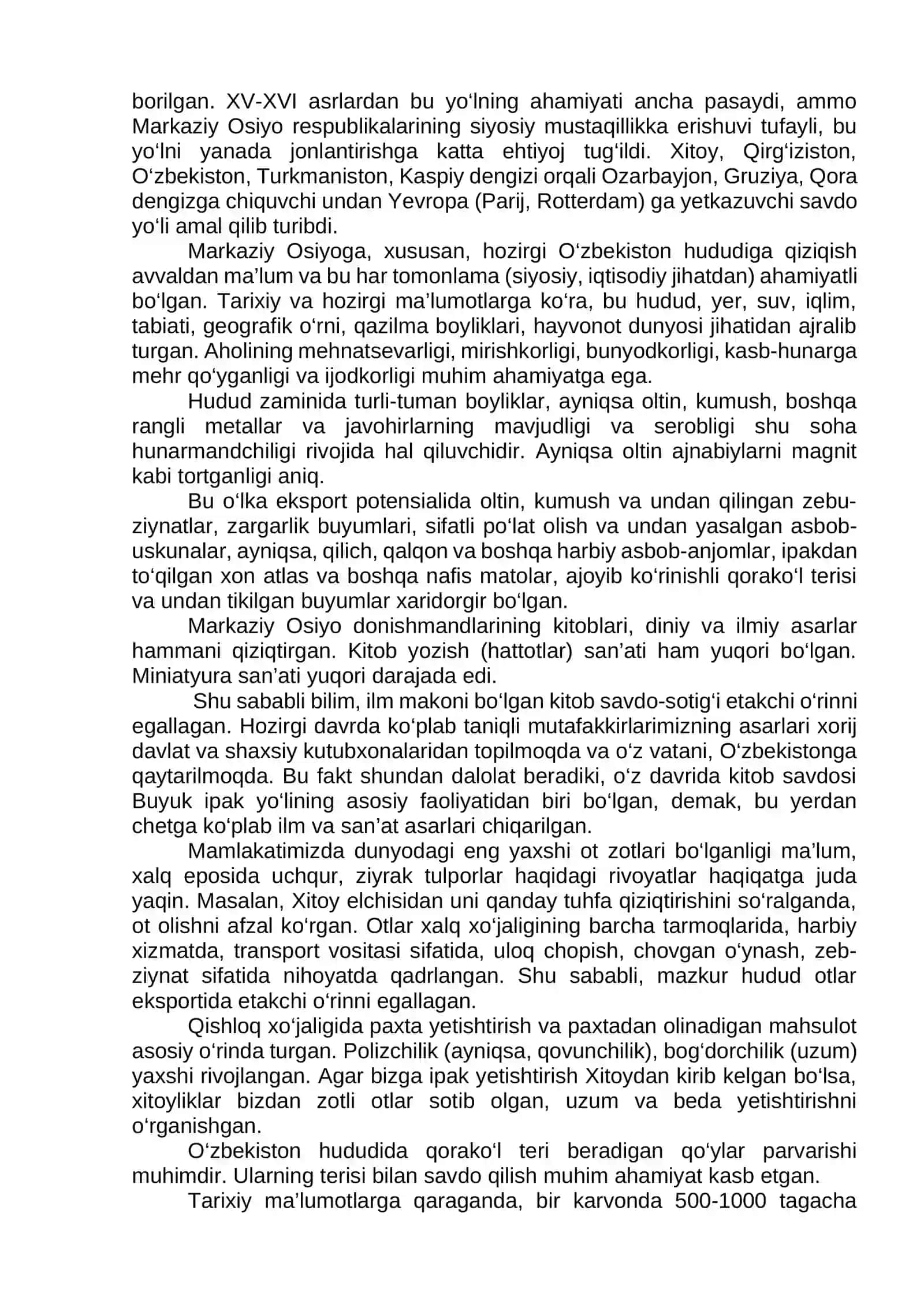 QADIMGI DUNYO IQTISODIYOTINING RIVOJI 2