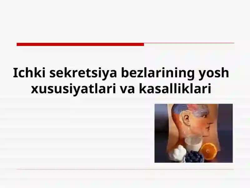 Yosh fiziologiyasi va gigiyenasi fanidan taqdimot ishi 2