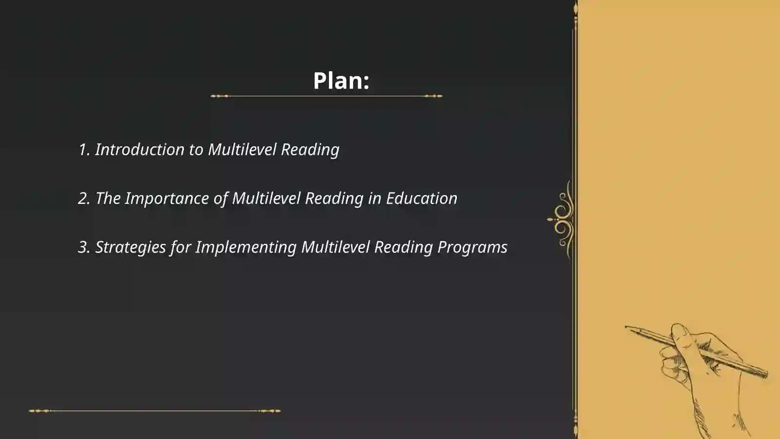 Multilevel Reading full part 2