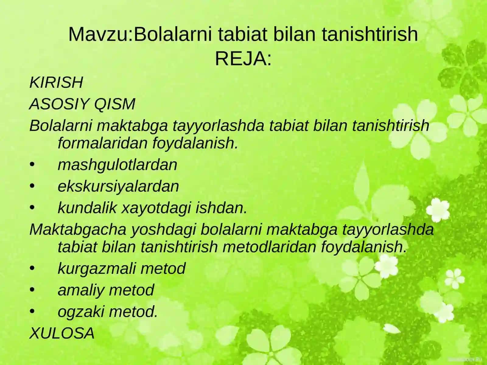 Sayr va ekskursiya 2