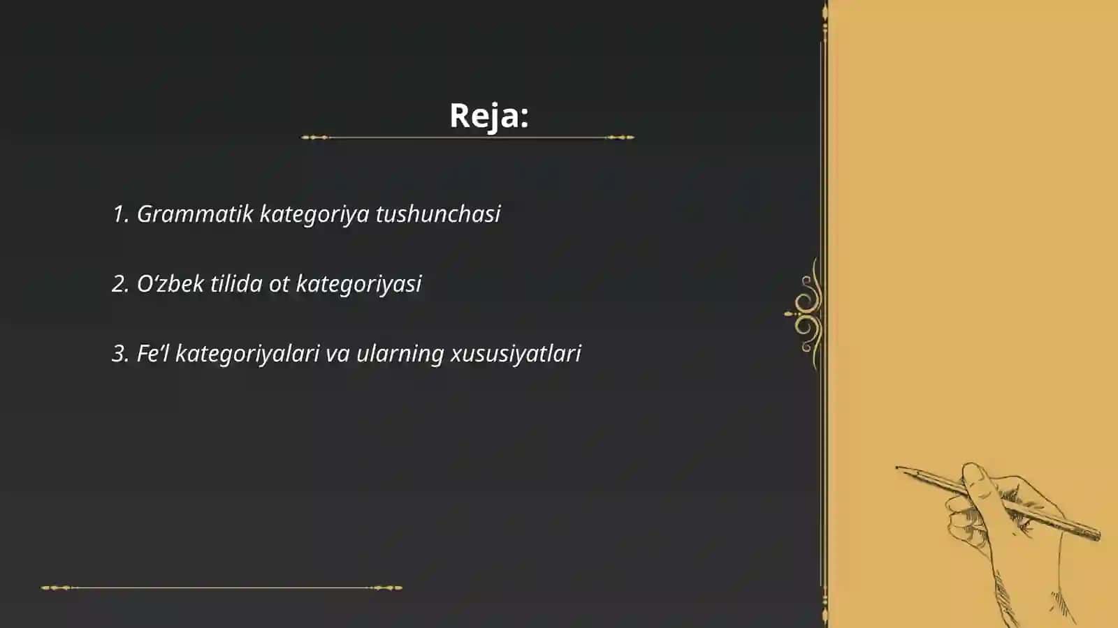 Grammatik kategoriya tushunchasi 2