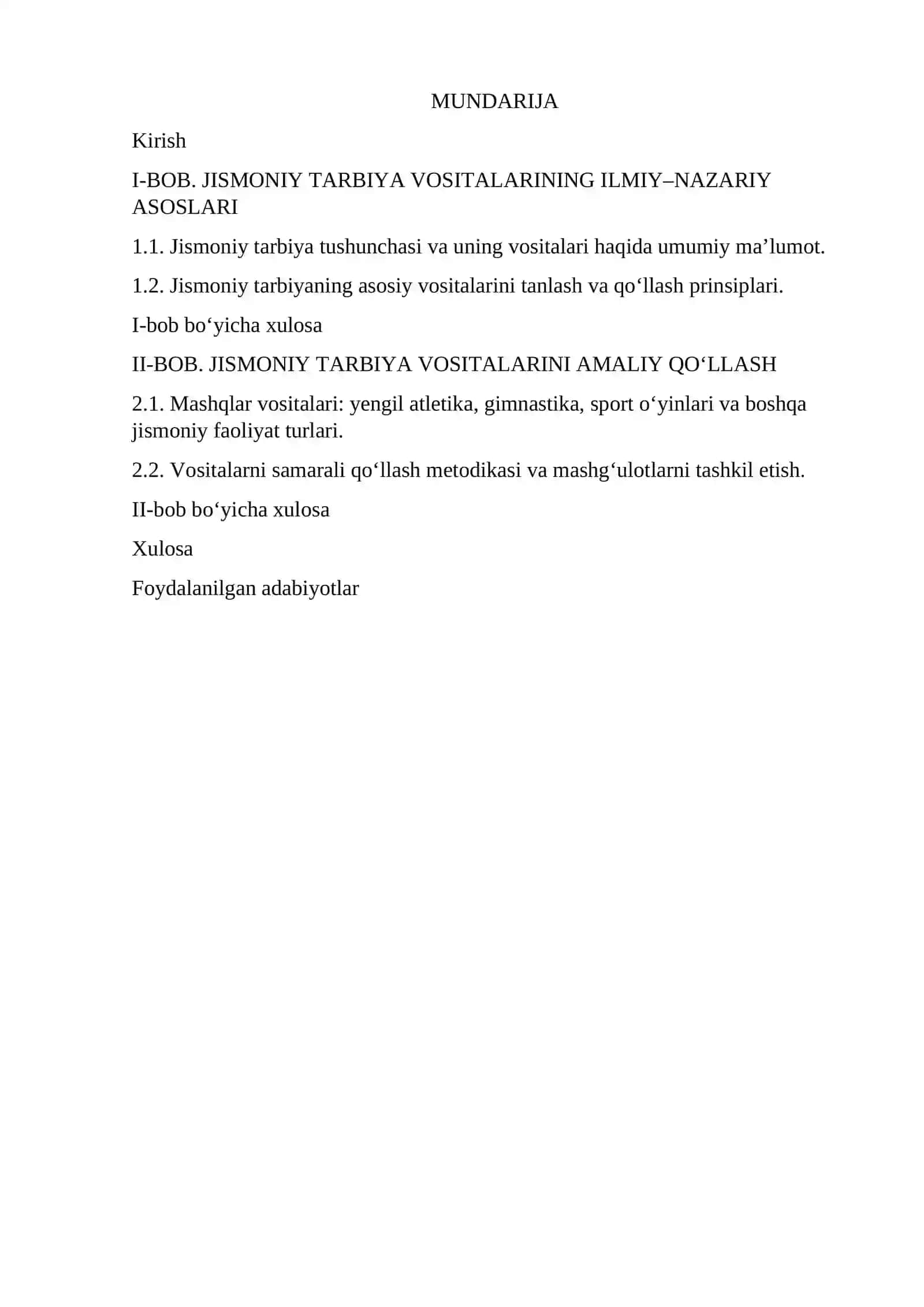Jismoniy tarbiyaning asosiy vositalari 2