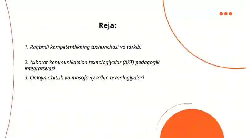 Axborot-kommunikatsion texnologiyalar va raqamli kompetentlik 2