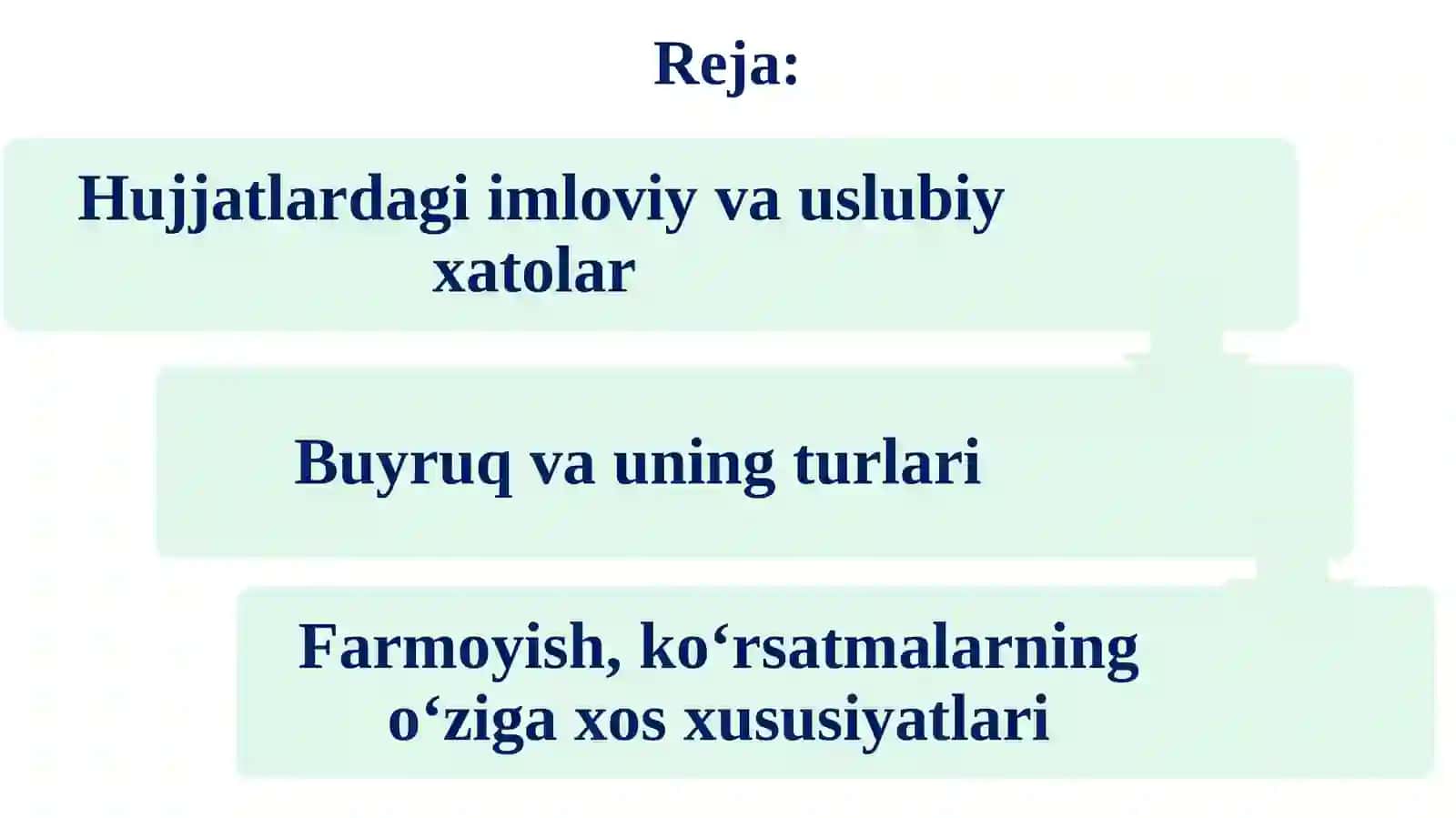 Farmoyish hujjatlari va ularning ahamiyati 2