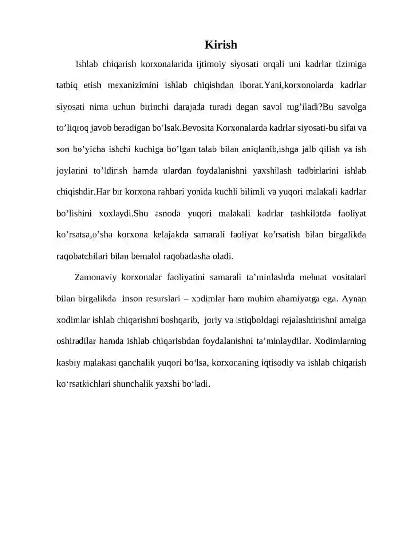 Mamlakatimizda bozor munosabatlari 2