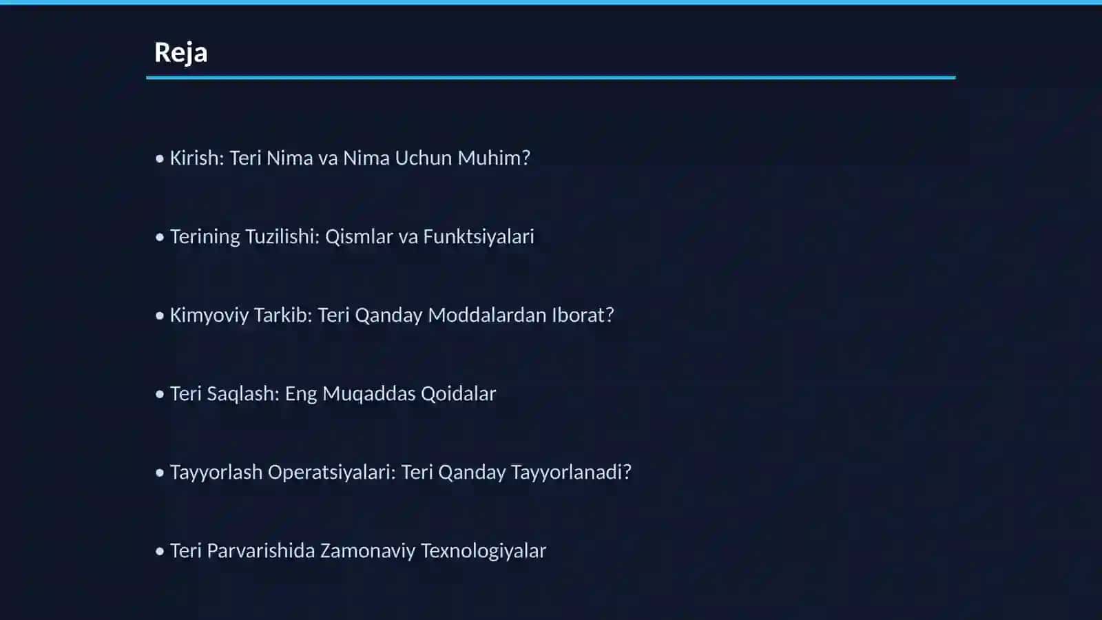Terining Tuzilishi va Kimyoviy Tarkibi 2